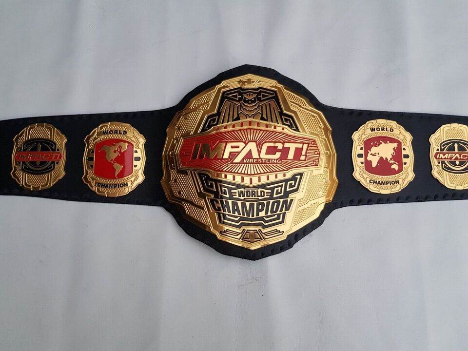 World Impact Heavyweight Wrestling Championship Inspired Collectible Belt - photo 3 of 6 | Brex International