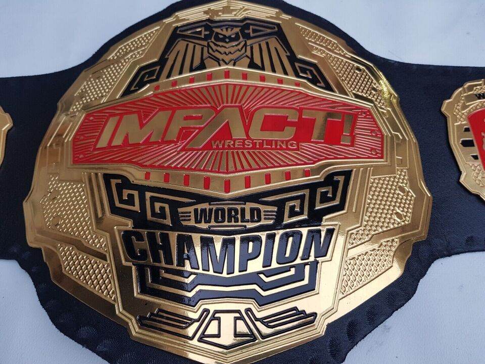 World Impact Heavyweight Wrestling Championship Inspired Collectible Belt - photo 4 of 6 | Brex International