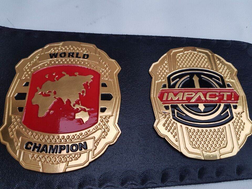 World Impact Heavyweight Wrestling Championship Inspired Collectible Belt - photo 5 of 6 | Brex International