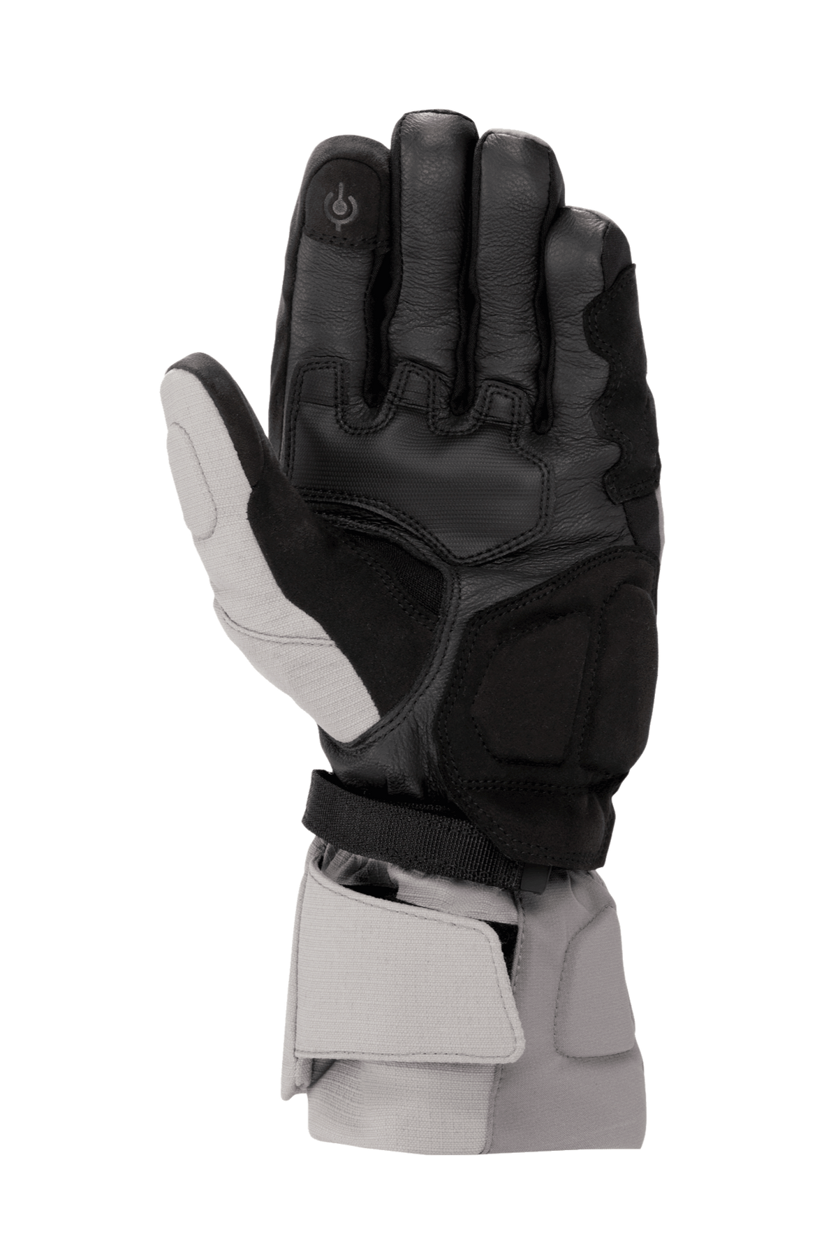 WR-X Gore-Tex Gloves - Dark Gray/Ice Gray/Black - Alpinestars motorcycle gloves, view 2