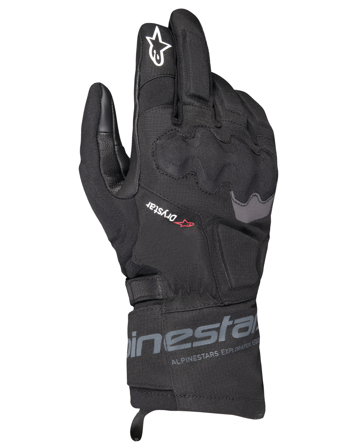 Wt-3 Drystar® Insulated Gloves - Dark Gray/Black - Alpinestars motorcycle gloves, view 1