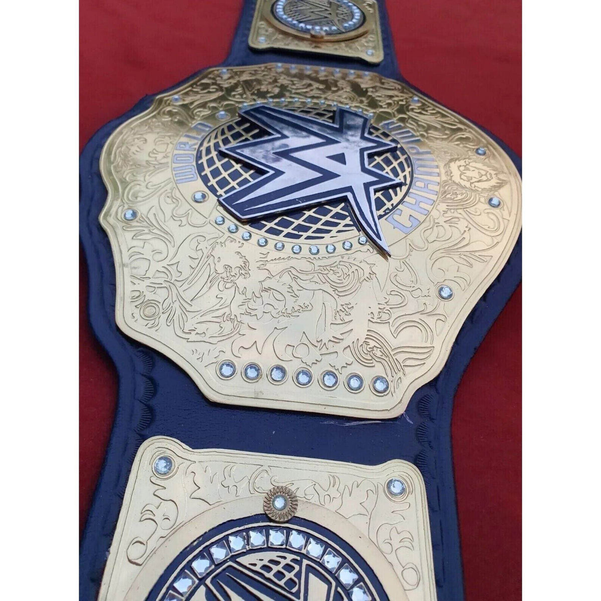 WWE 2023 World Heavyweight Championship Inspired Collectible Title Belt - photo 8 of 10 | Brex International