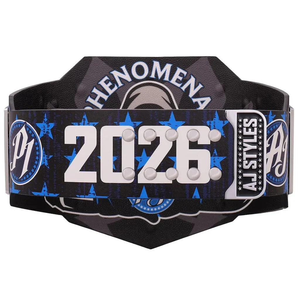 WWE AJ Styles 10th Anniversary Signature Series Inspired Title Belt - photo 4 of 7 | Brex International