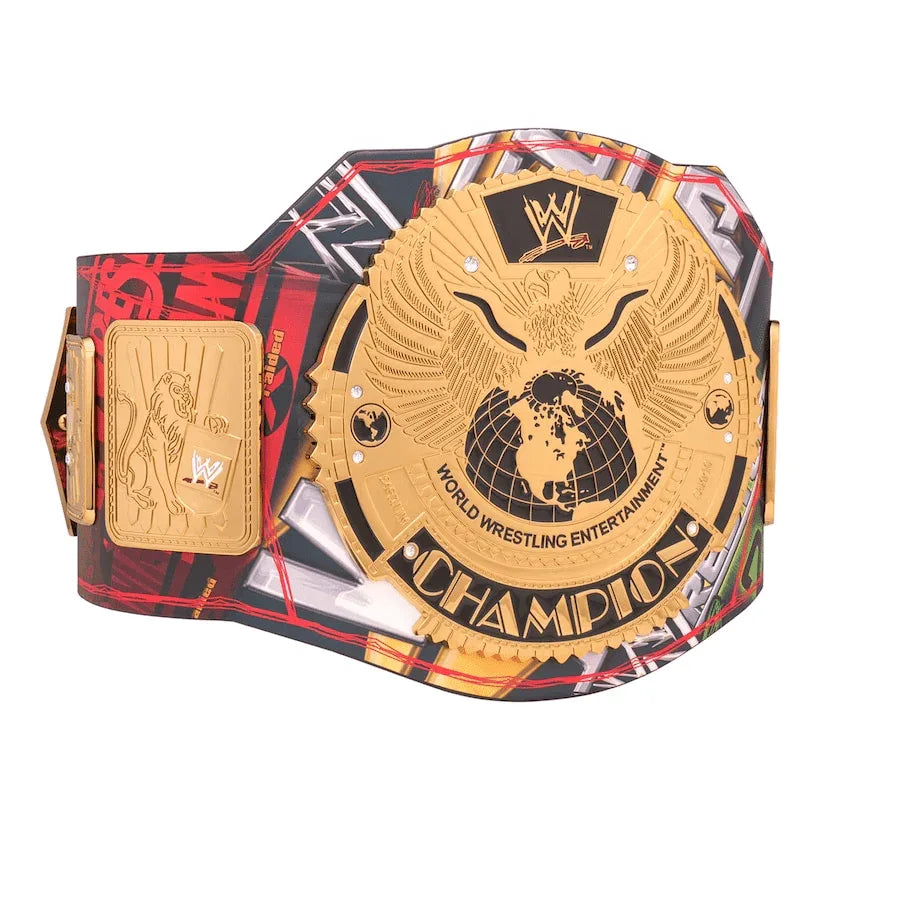 WWE Attitude Era 40 Years Of WrestleMania Inspired Collectible Title Belt - photo 3 of 6 | Brex International