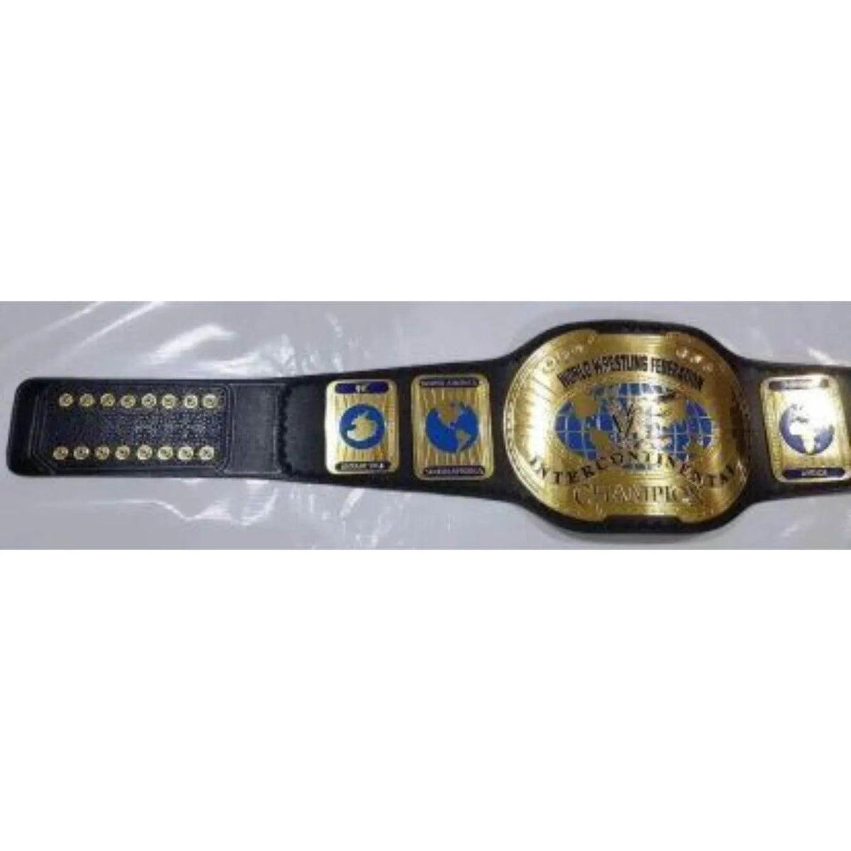 WWE Attitude Era Intercontinental Championship Inspired Collectible Title Belt - photo 4 of 5 | Brex International