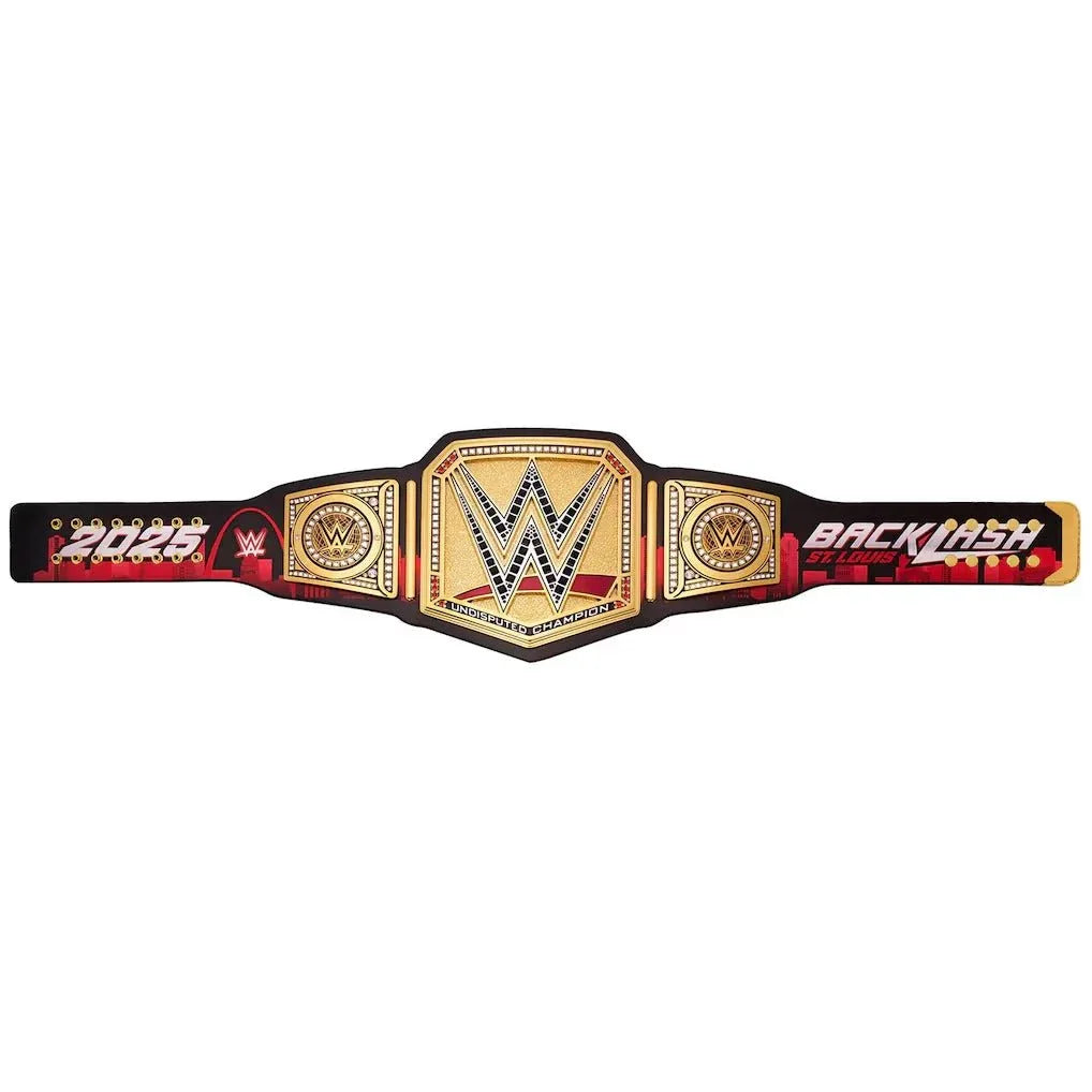 WWE Backlash 2025 St. Louis Undisputed Championship Inspired Belt - photo 7 of 7 | Brex International