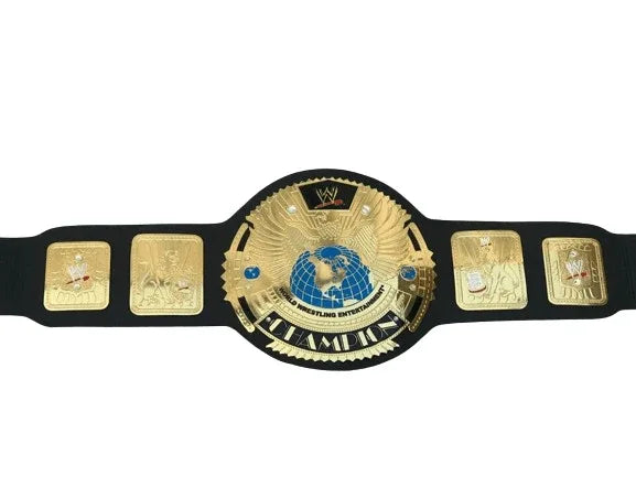 WWE Big Eagle Wrestling Heavyweight Championship Inspired Title Belt - photo 5 of 7 | Brex International