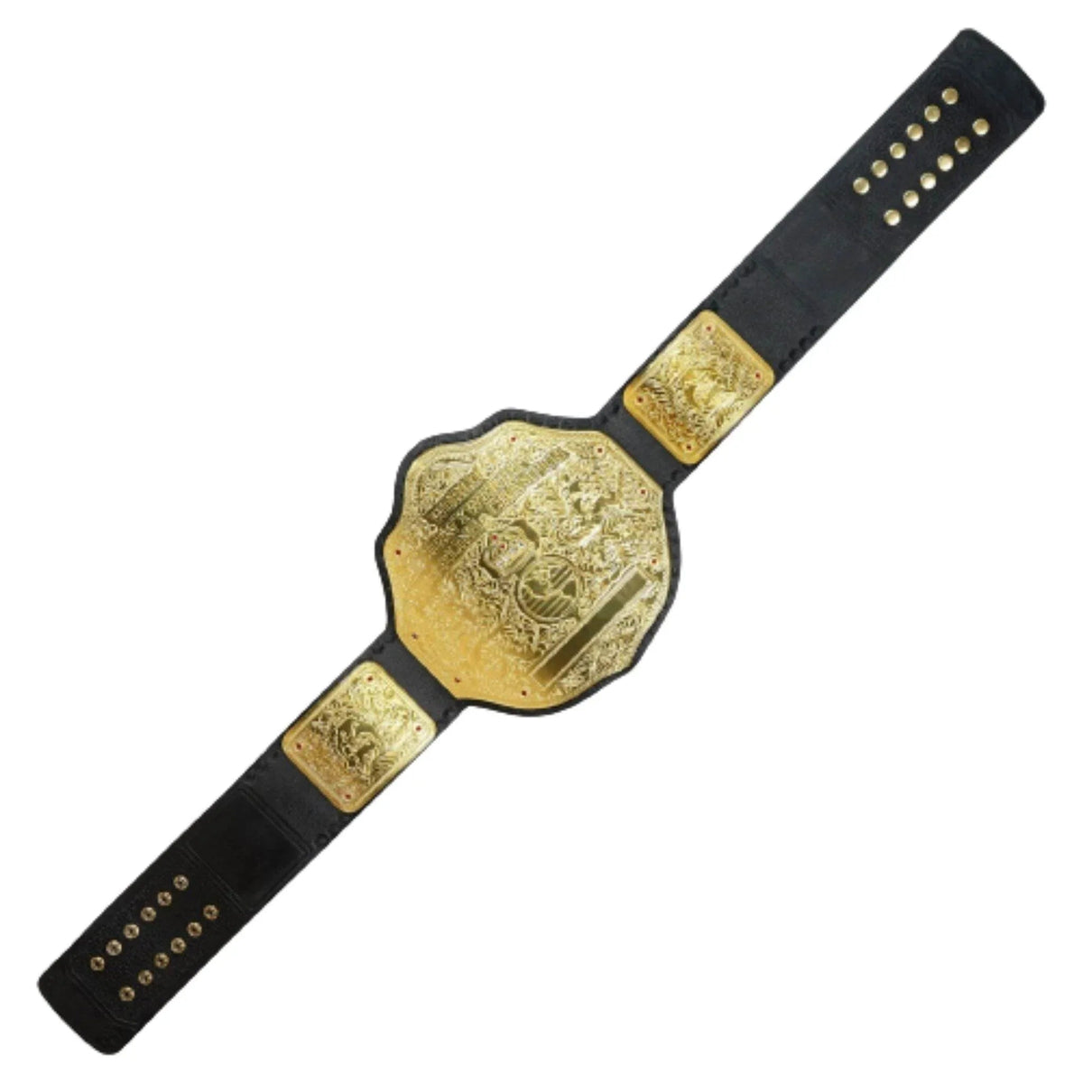 WWE Big Gold World Heavyweight Championship Commemorative Inspired Belt - photo 3 of 3 | Brex International