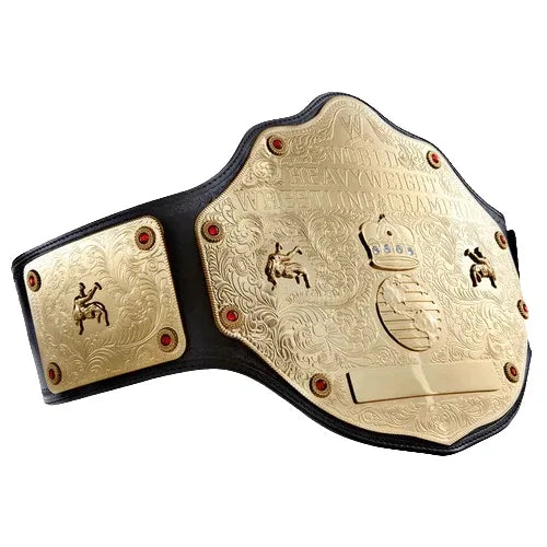 WWE Big Gold World Heavyweight Commemorative Championship Inspired Belt - photo 2 of 4 | Brex International