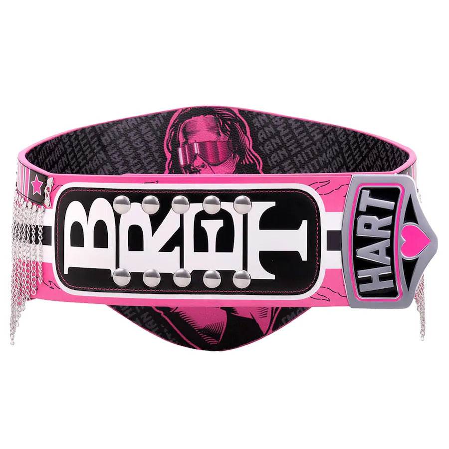 WWE Bret Hart Legacy Championship Inspired Collectible Title Belt - photo 4 of 8 | Brex International