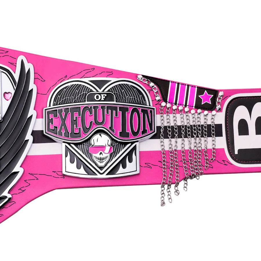 WWE Bret Hart Legacy Championship Inspired Collectible Title Belt - photo 6 of 8 | Brex International