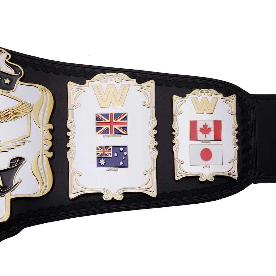 WWE Championship 1986 Retro Inspired Collectible Title Belt - photo 4 of 6 | Brex International