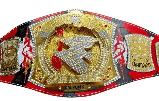 WWE CM Punk Spinner Wrestling Heavyweight Championship Inspired Title Belt - photo 1 of 8 | Brex International