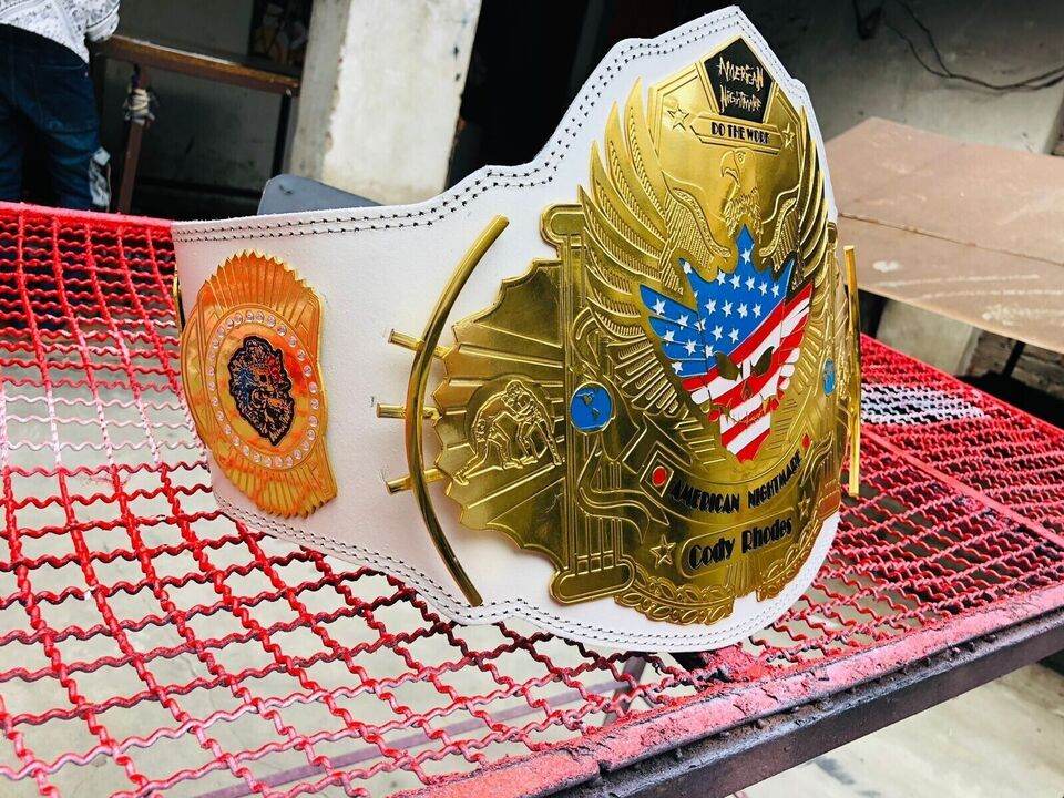 WWE Cody Rhodes American Nightmare Championship Inspired Belt - photo 3 of 7 | Brex International