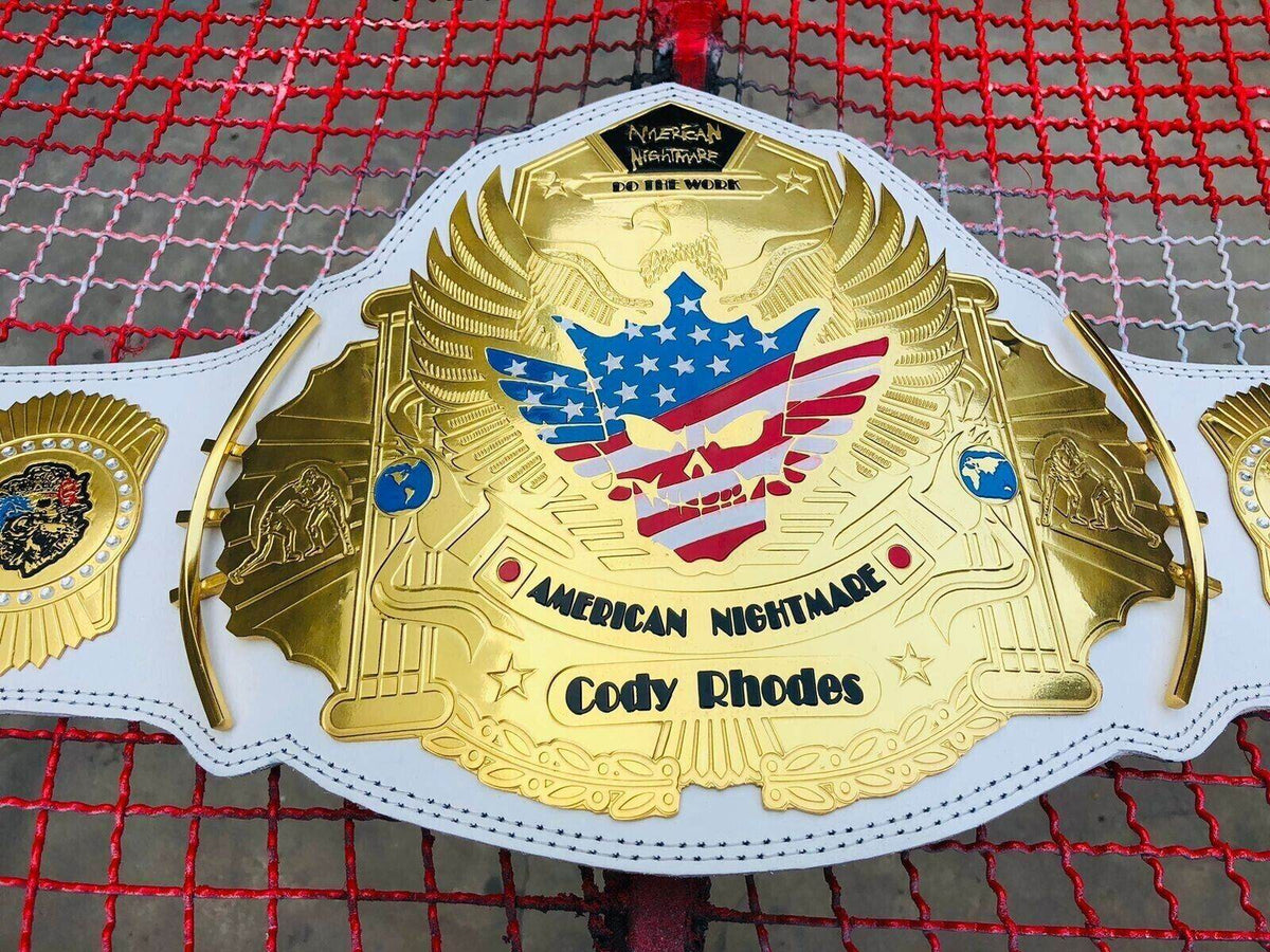 WWE Cody Rhodes American Nightmare Championship Inspired Belt - photo 5 of 7 | Brex International