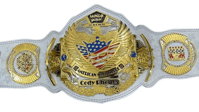 WWE Cody Rhodes American Nightmare Championship Inspired Title Belt - photo 4 of 5 | Brex International
