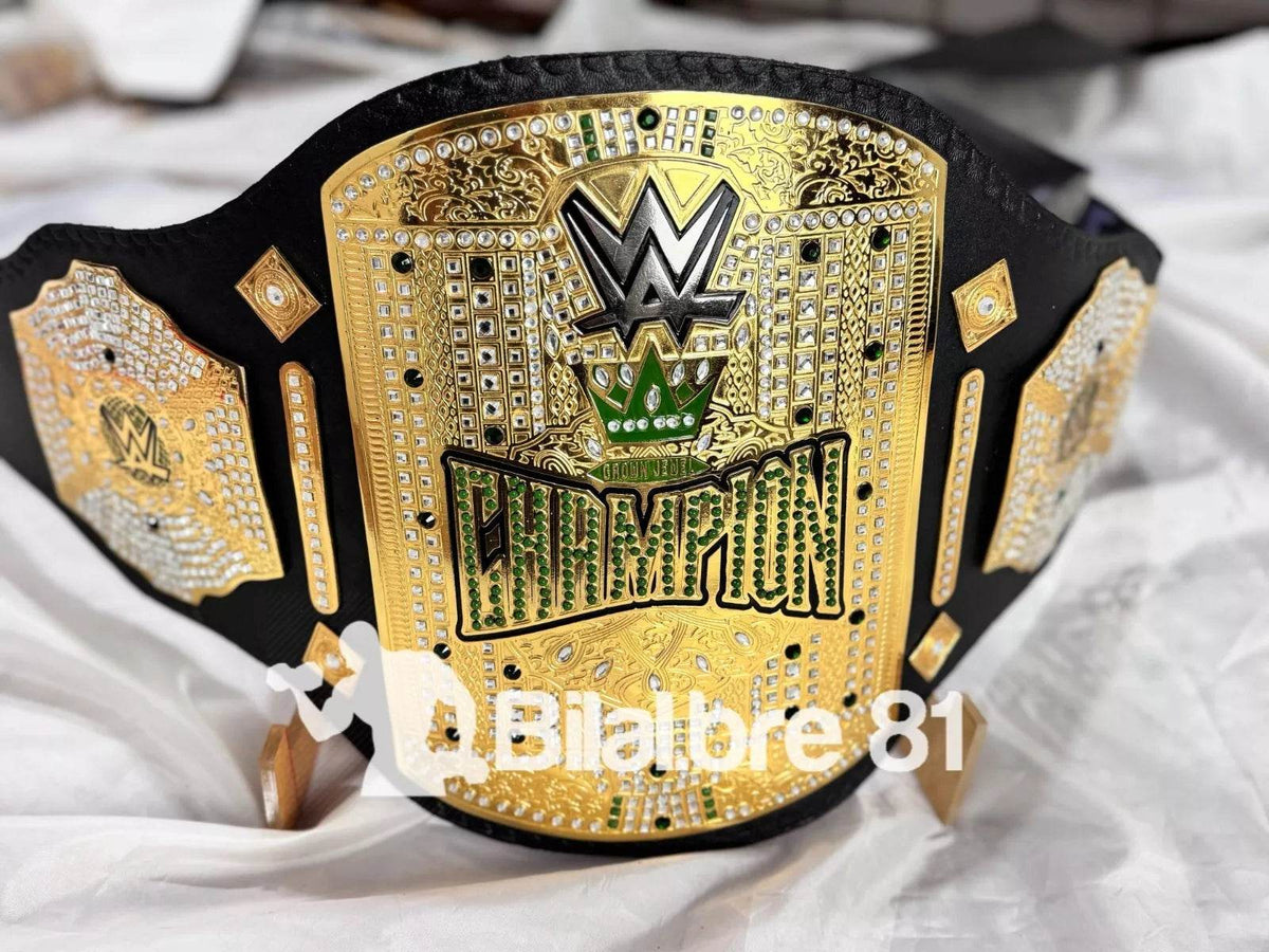 WWE Crown Jewel Championship Inspired Belt - photo 3 of 6 | Brex International