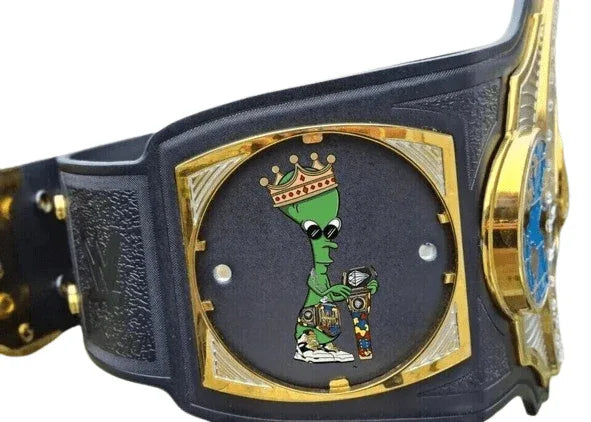 WWE Custom Intercontinental Championship Inspired Collectible Title Belt - photo 5 of 5 | Brex International