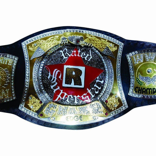 WWE Edge R Rated Championship Inspired Collectible Title Belt - photo 1 of 7 | Brex International