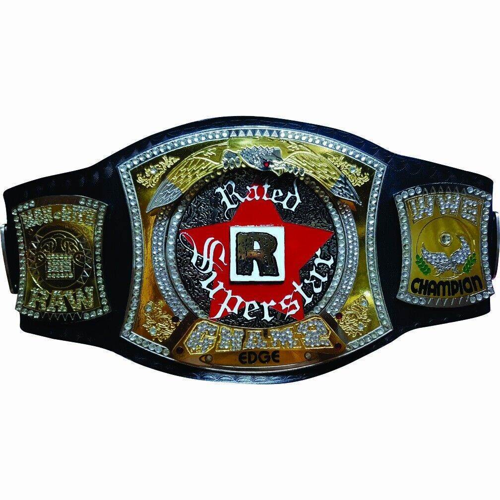 WWE Edge R Rated Championship Inspired Collectible Title Belt - photo 2 of 7 | Brex International