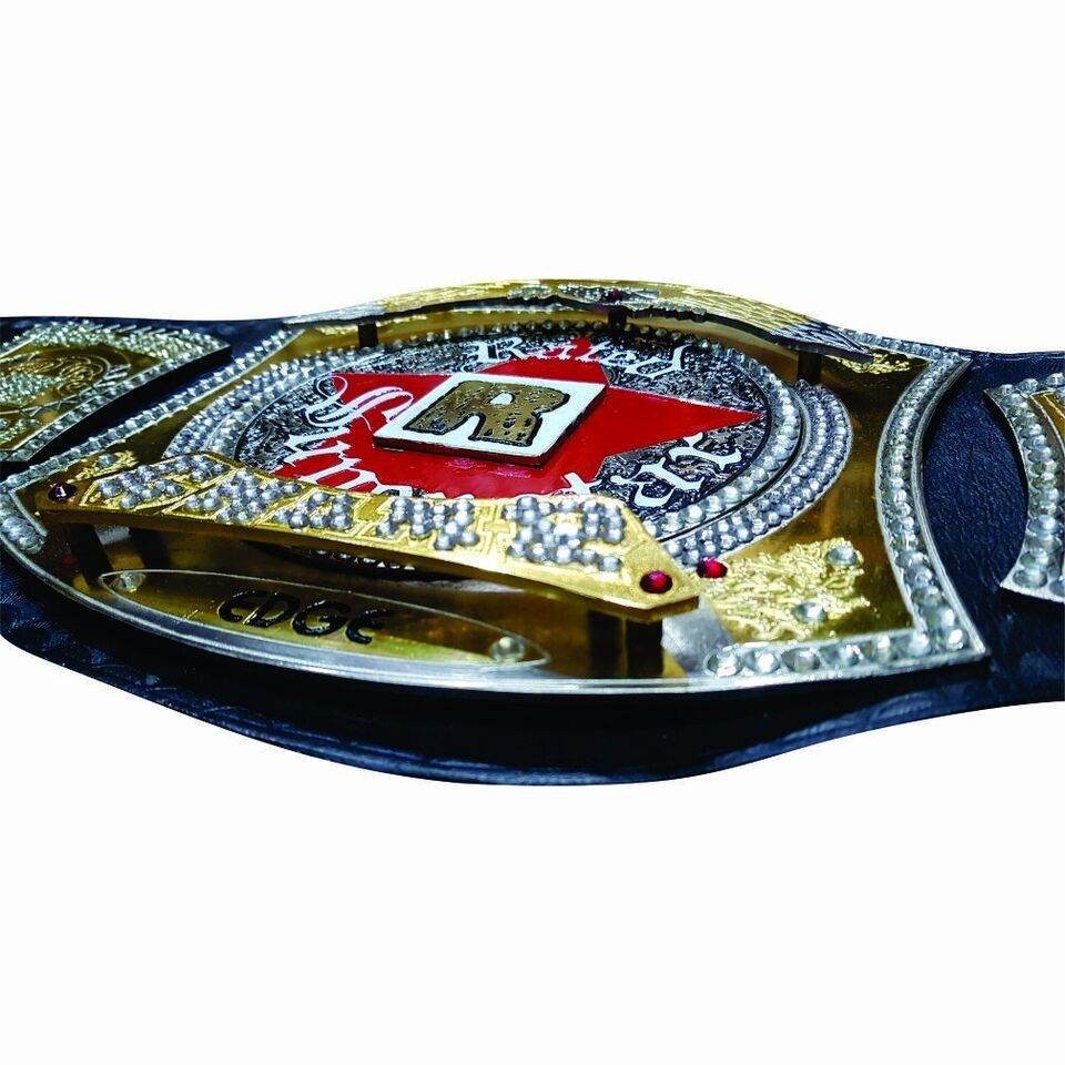 WWE Edge R Rated Championship Inspired Collectible Title Belt - photo 4 of 7 | Brex International