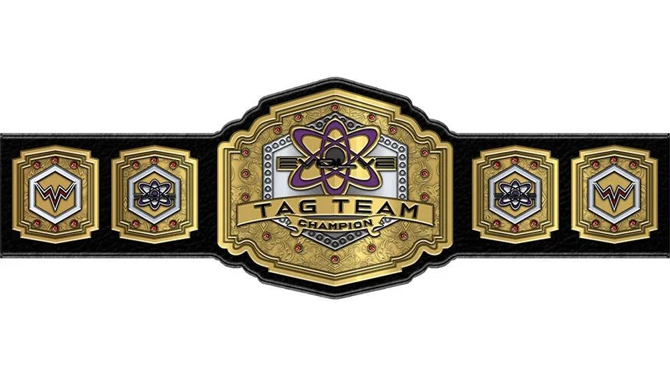 WWE Evolve Tag Team Championship Inspired Belt - photo 1 of 2 | Brex International