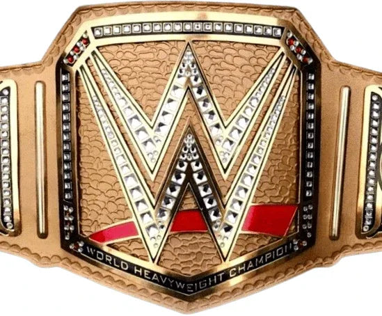 WWE Gold Heavyweight Wrestling Championship Inspired Collectible Title Belt - photo 1 of 10 | Brex International