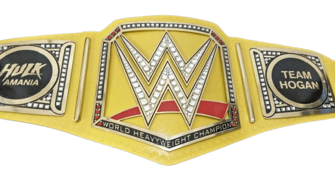 WWE Hulk Hogan World Heavyweight Wrestling Championship Inspired Belt - photo 1 of 3 | Brex International