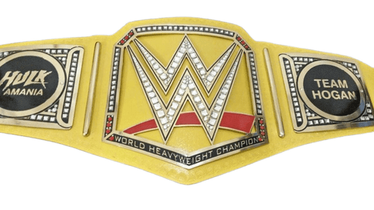 WWE Hulk Hogan World Heavyweight Wrestling Championship Inspired Belt - photo 1 of 3 | Brex International