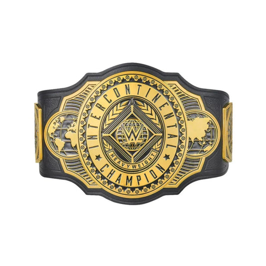 WWE Intercontinental Heavyweight Championship Inspired Collectible Title Belt - photo 1 of 3 | Brex International