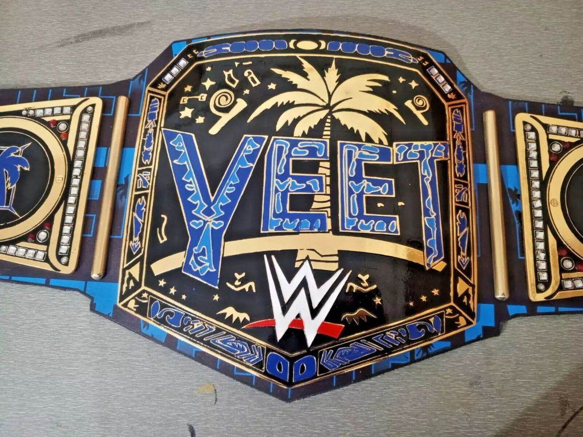 WWE Jey Uso YEET Championship Inspired Collectible Title Belt - photo 2 of 9 | Brex International