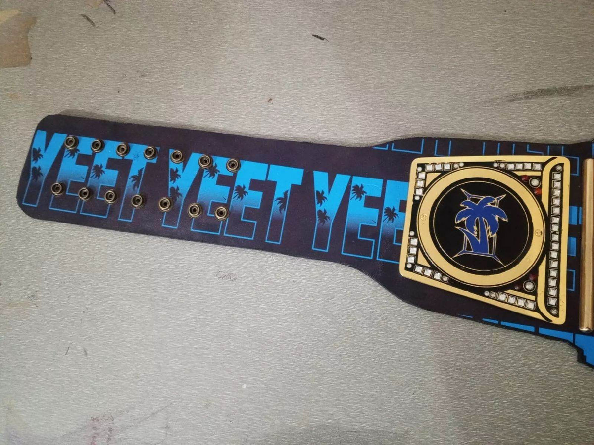 WWE Jey Uso YEET Championship Inspired Collectible Title Belt - photo 4 of 9 | Brex International