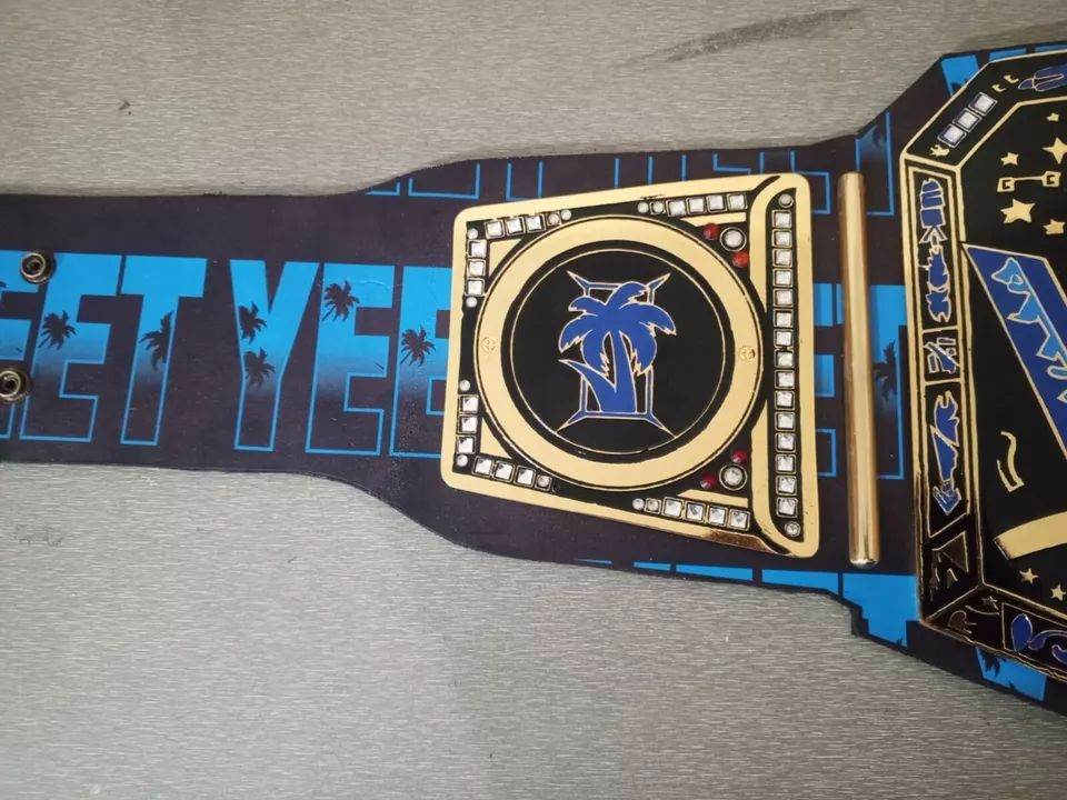 WWE Jey Uso YEET Championship Inspired Collectible Title Belt - photo 7 of 9 | Brex International
