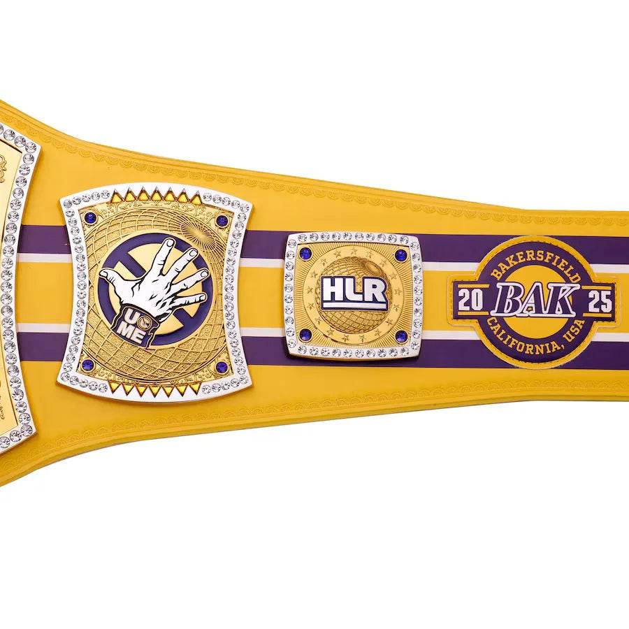 WWE John Cena Farewell Tour 2025 Bakersfield Spinner Championship Inspired Belt - photo 7 of 7 | Brex International