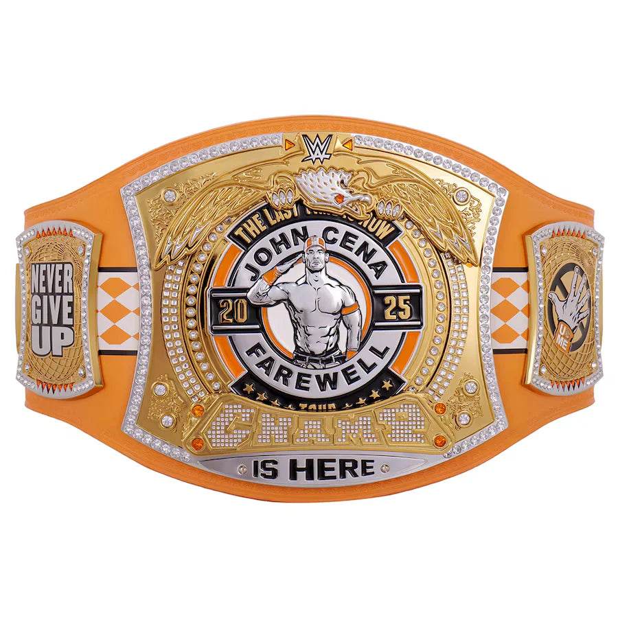 WWE John Cena Farewell Tour 2025 Knoxville Spinner Championship Inspired Belt - photo 1 of 7 | Brex International