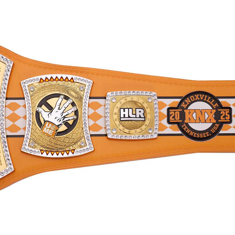 WWE John Cena Farewell Tour 2025 Knoxville Spinner Championship Inspired Belt - photo 7 of 7 | Brex International