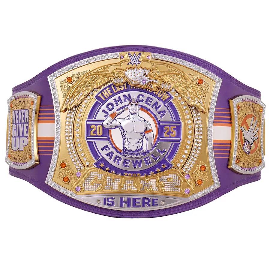 WWE John Cena Farewell Tour 2025 Phoenix Spinner Championship Inspired Belt - photo 1 of 7 | Brex International