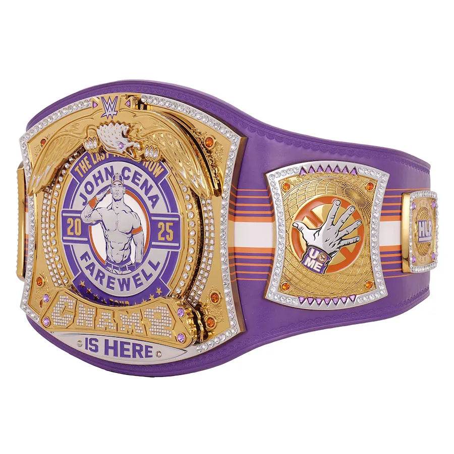 WWE John Cena Farewell Tour 2025 Phoenix Spinner Championship Inspired Belt - photo 3 of 7 | Brex International