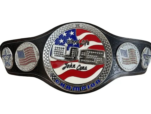 WWE John Cena US Spinner Championship Inspired Title Belt - photo 1 of 6 | Brex International