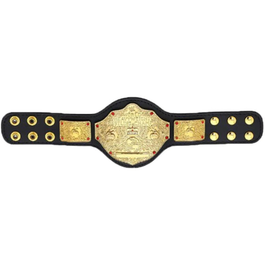 WWE Mini Big Gold World Wrestling Championship Inspired Title Belt - photo 1 of 1 | Brex International