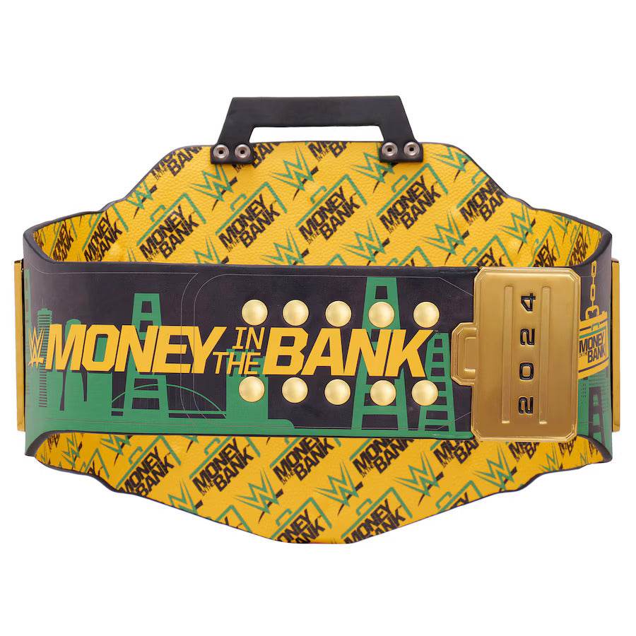 WWE Money in the Bank 2024 Limited Edition Championship Inspired Title Belt - photo 4 of 7 | Brex International