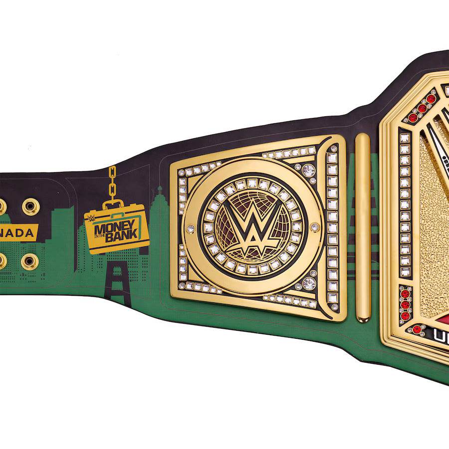 WWE Money in the Bank 2024 Limited Edition Championship Inspired Title Belt - photo 5 of 7 | Brex International
