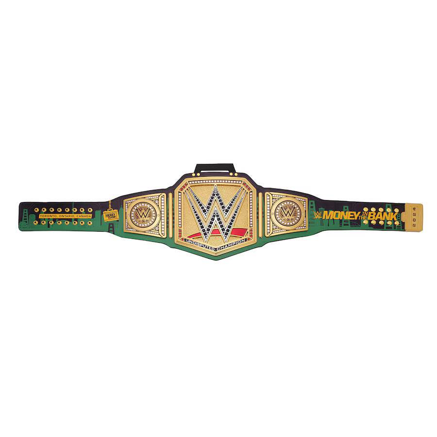 WWE Money in the Bank 2024 Limited Edition Championship Inspired Title Belt - photo 7 of 7 | Brex International