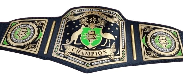 WWE NXT Australian Heavyweight Championship Inspired Title Belt - photo 2 of 3 | Brex International