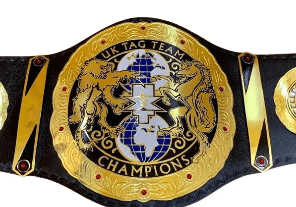 WWE NXT United Kingdom UK Tag Team Championship Inspired Belt - photo 1 of 4 | Brex International