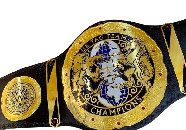 WWE NXT United Kingdom UK Tag Team Championship Inspired Belt - photo 3 of 4 | Brex International