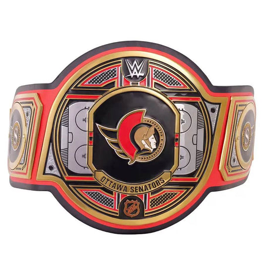 WWE Ottawa Senators NHL Legacy Inspired Championship Title Belt - photo 1 of 7 | Brex International