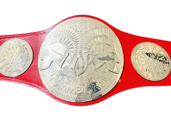 WWE Red Tag Team Championship Inspired Belt - photo 1 of 4 | Brex International