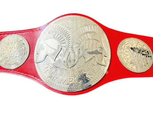WWE Red Tag Team Championship Inspired Belt - photo 1 of 4 | Brex International