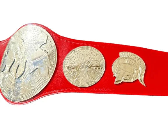 WWE Red Tag Team Championship Inspired Belt - photo 2 of 4 | Brex International